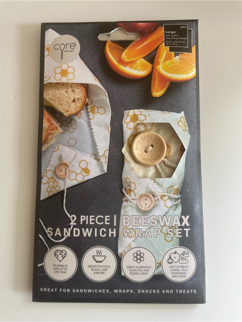 Beeswax Sandwich Wrap Set